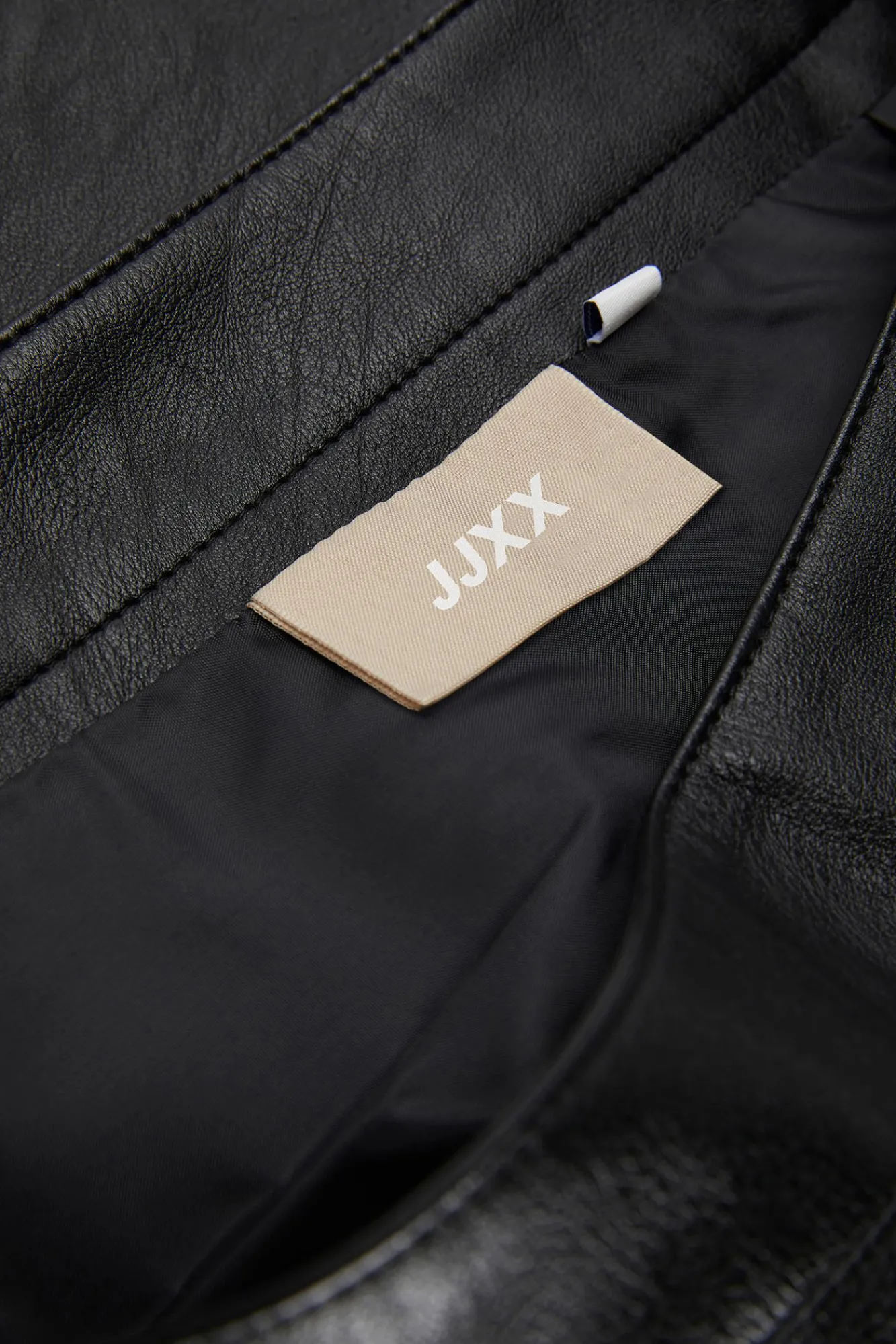 Jack & Jones Falda Polipiel Negro