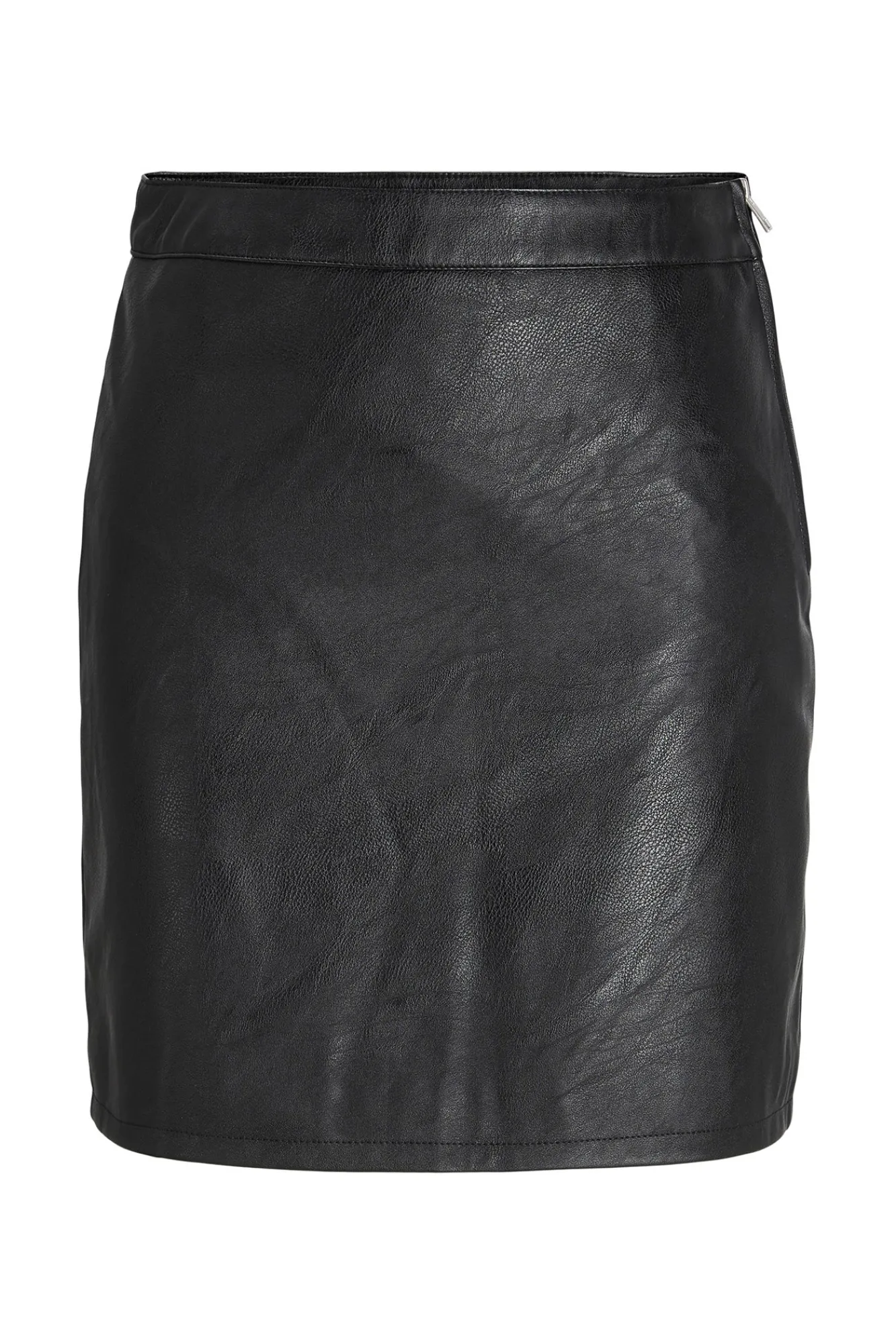 Jack & Jones Falda Polipiel Negro
