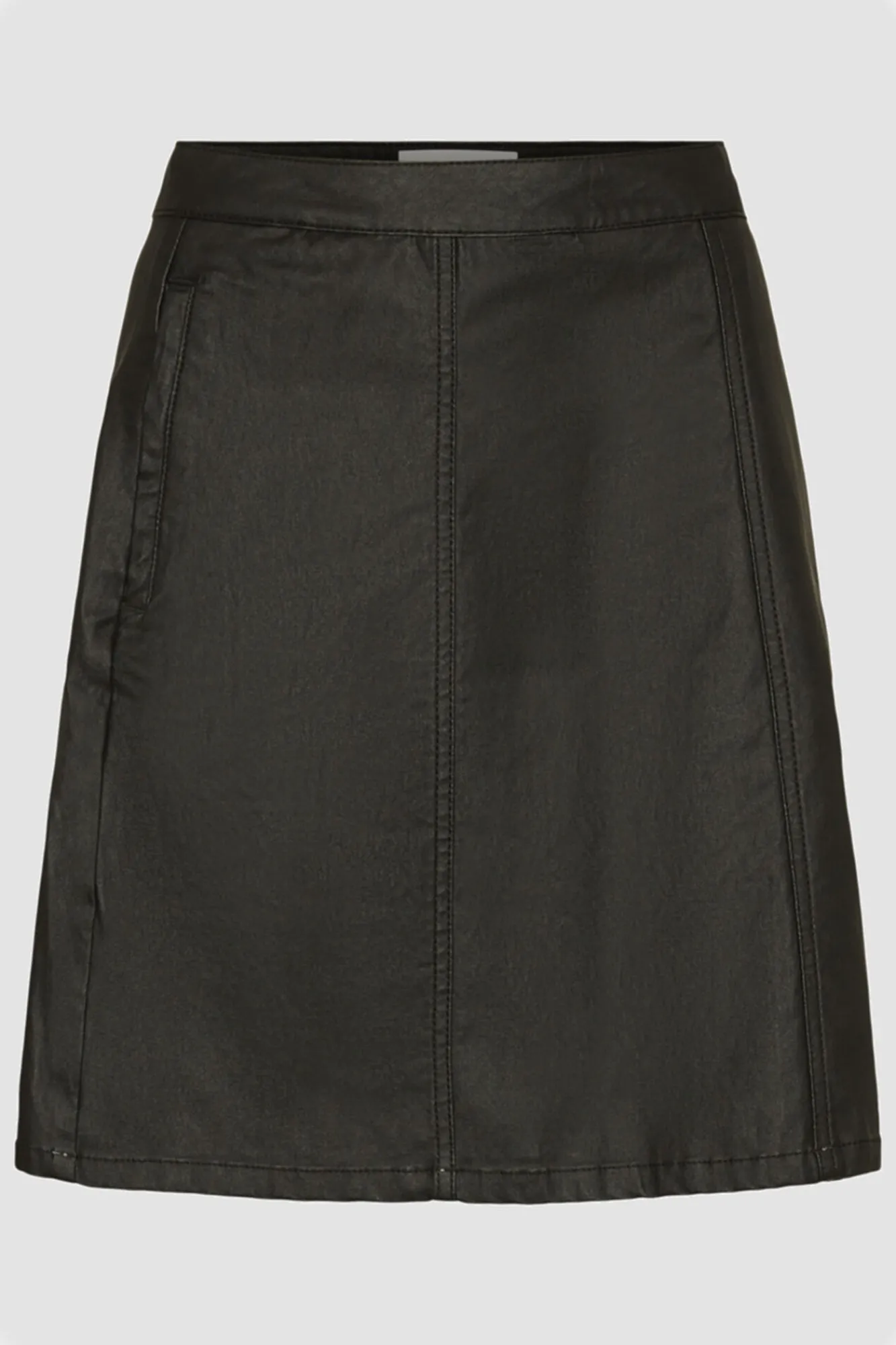 Noisy May Falda Polipiel Negro New