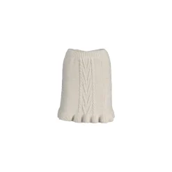 Slowlove Falda Punto Fantasia Marfil Hot