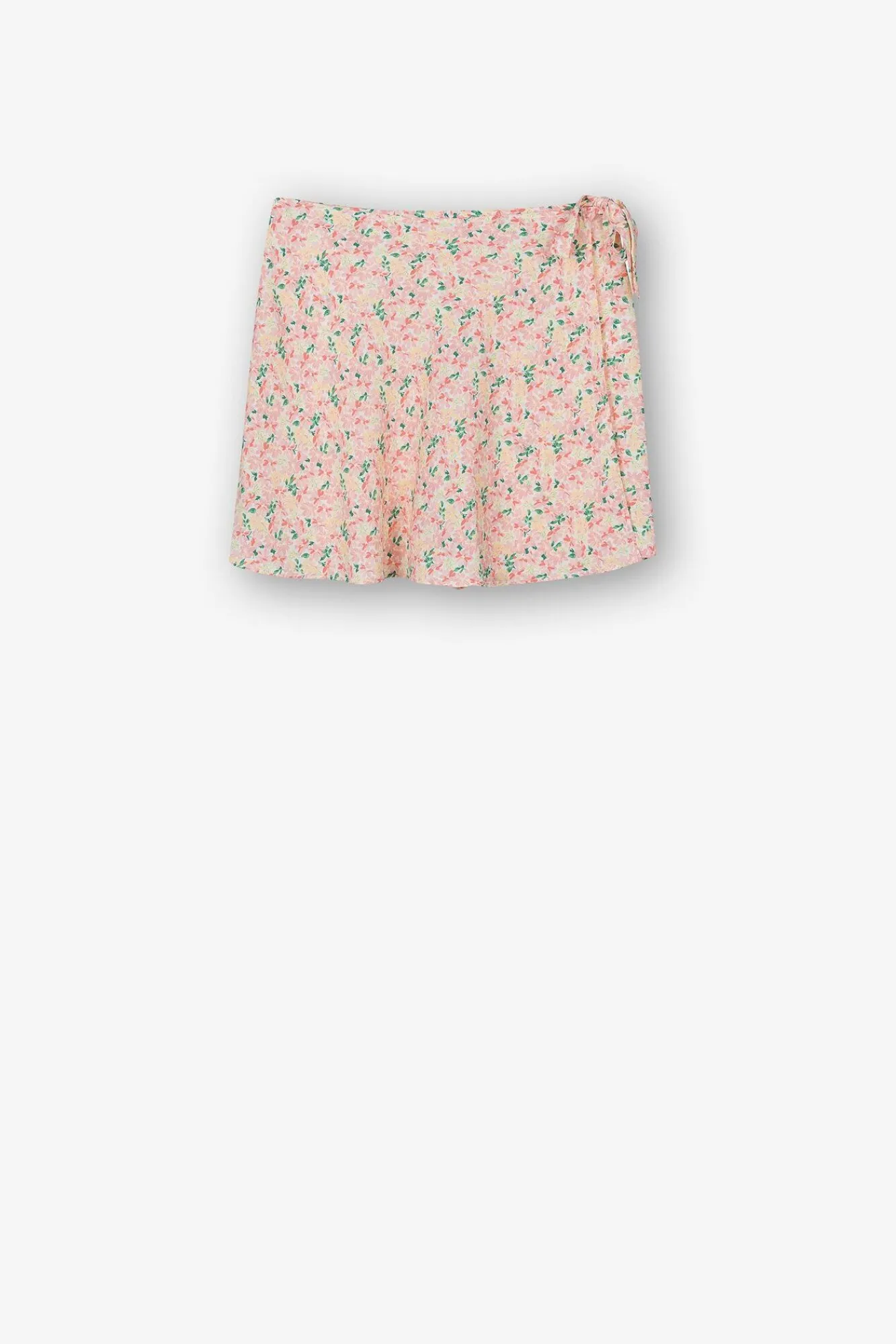 Tiffosi Falda Shorts Fluida Estampado Floral Fucsia Online