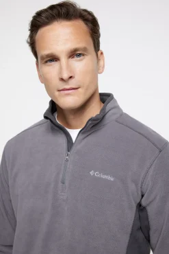Columbia Forro De Media Cremallera Klamath Range™ Ii Para Hombre Gris Medio New
