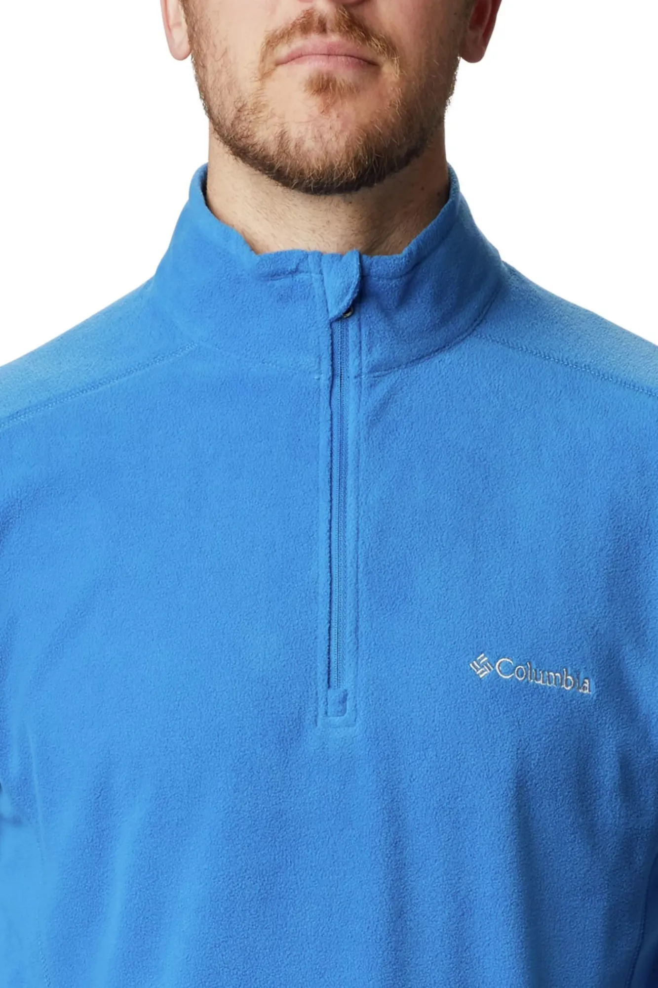 Columbia Forro De Media Cremallera Klamath Range™ Ii Para Hombre Azul Medio