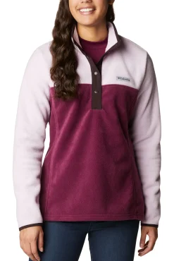 Columbia Forro Polar Con Cierre Medio A Presion Benton Springs™ Para Hombre Rojo Sale