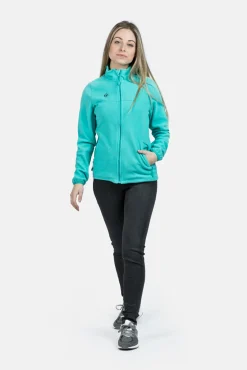 Izas Forro Polar Con Cremallera Roncal Turquesa Clearance