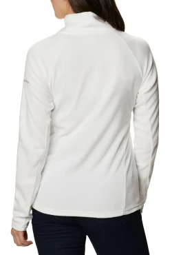 Columbia Forro Polar Con Media Cremallera Para Mujer Glacial™ Iv Blanco New