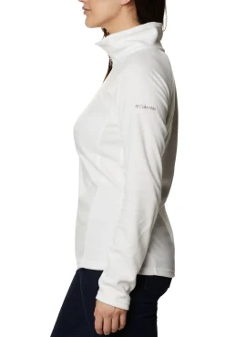 Columbia Forro Polar Con Media Cremallera Para Mujer Glacial™ Iv Blanco New