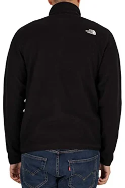 The North Face Forro Polar Con Media Cremallera Negro Outlet
