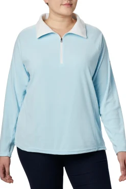 Columbia Forro Polar Con Media Cremallera Glacial™ Azul Discount