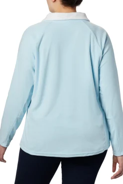 Columbia Forro Polar Con Media Cremallera Glacial™ Azul Discount