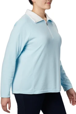 Columbia Forro Polar Con Media Cremallera Glacial™ Azul Discount