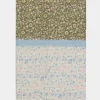 * Fular Estampado Flores Bicolor Verde Discount