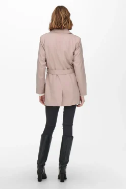 Only Gabardina Clasica Algodon Rosa Best