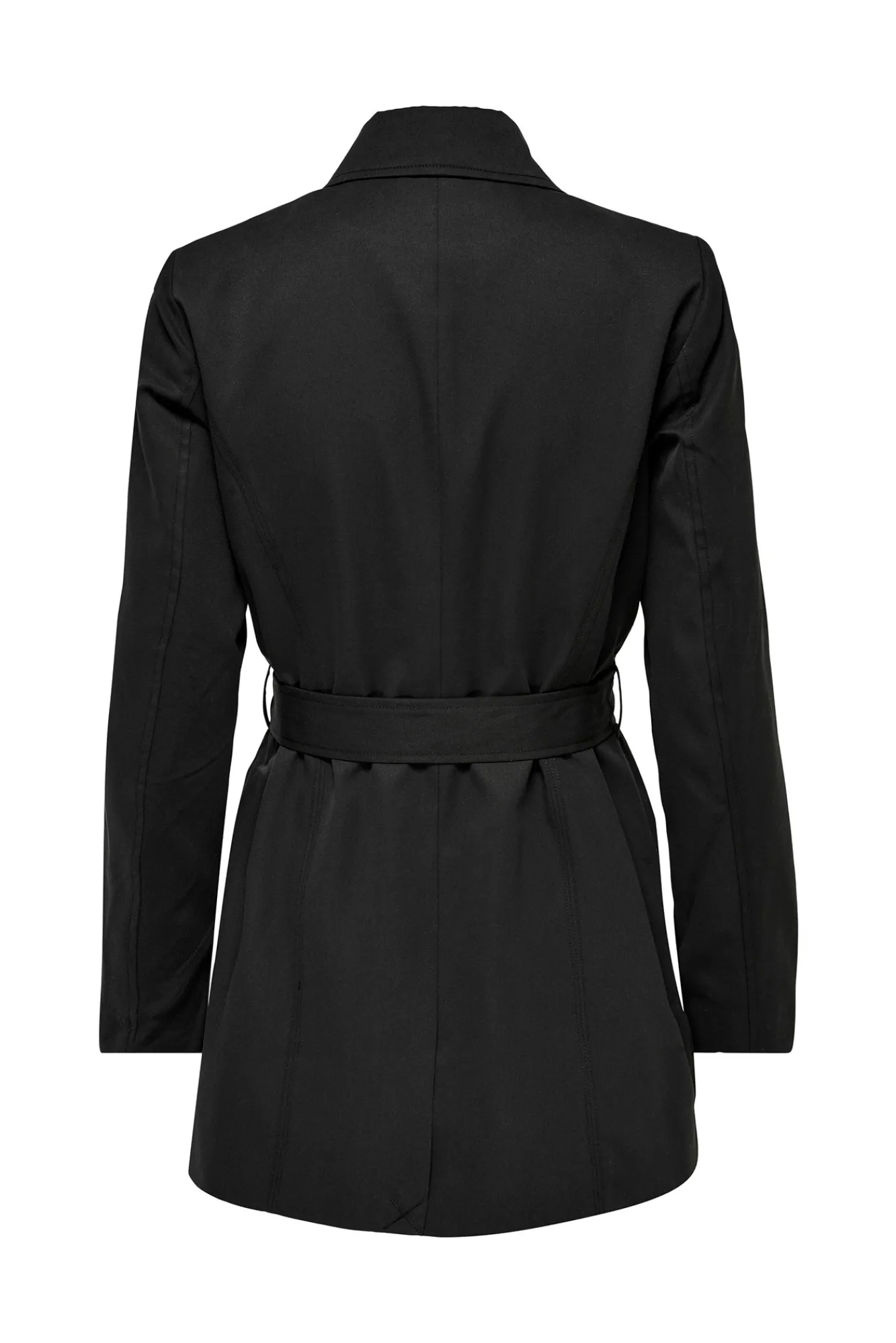 Only Gabardina Clasica Algodon Negro Hot