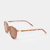 * Gafas De Sol Efecto Carey Kaki Oscuro Sale