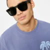 * Gafas De Sol Engomadas Negro Online