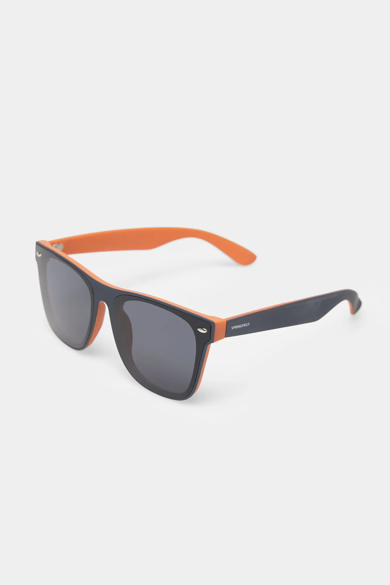 * Gafas De Sol Engomadas Azul Oscuro Outlet