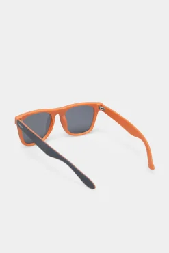 * Gafas De Sol Engomadas Azul Oscuro Outlet