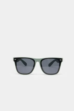 * Gafas De Sol Engomadas Kaki Oscuro Discount