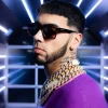 Hawkers Gafas De Sol X Anuel - Inwood Red Black Estampado Granate