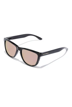 Hawkers Gafas De Sol One Raw - Polarized Black Rose Gold Negro New