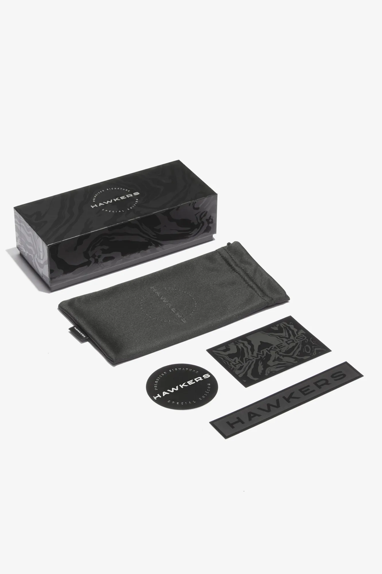 Hawkers Gafas De Sol One Raw - Polarized Black Rose Gold Negro New