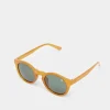 * Gafas De Sol Redondas Monocolor Dorado Best