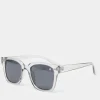 * Gafas De Sol Semitransparentes Gris Medio Hot