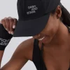 Dash and Stars Gorra Negra Tecnica Logo Reflectante Negro