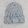 Dash and Stars Gorro Tricot Logo Gris Discount