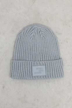 Dash and Stars Gorro Tricot Logo Gris Discount