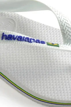 Havaianas Brasil Logo Blanco Sale