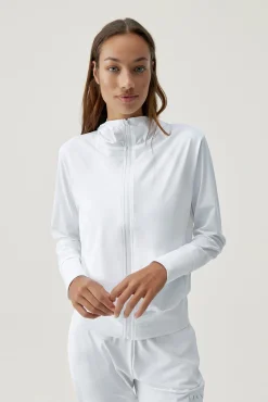 Born Living Yoga Jacket Airla White Blanco Best