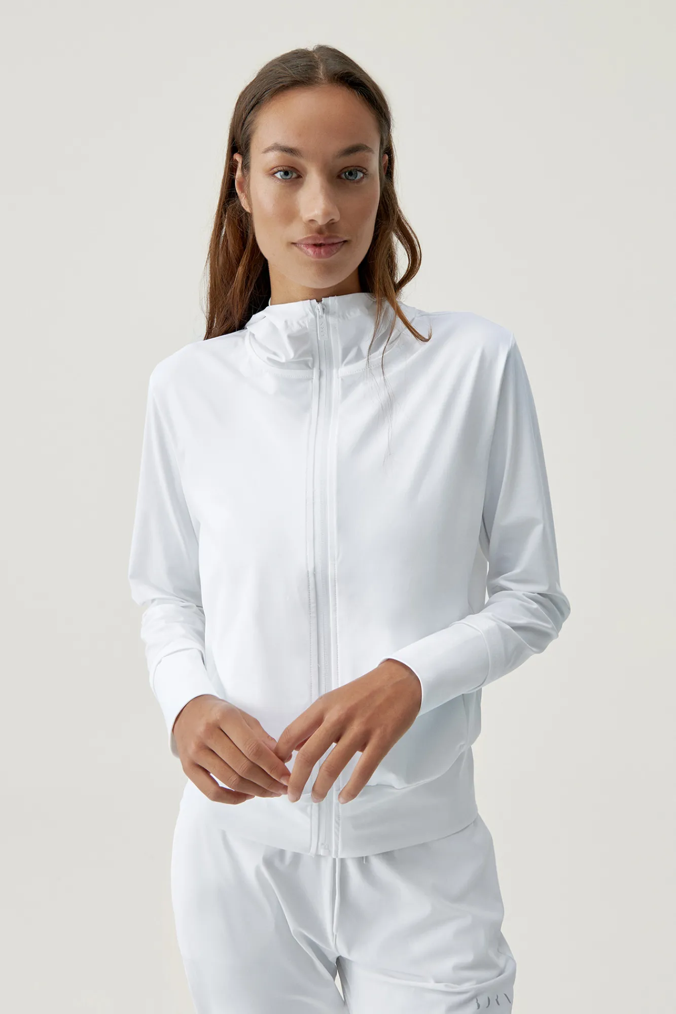 Born Living Yoga Jacket Airla White Blanco Best