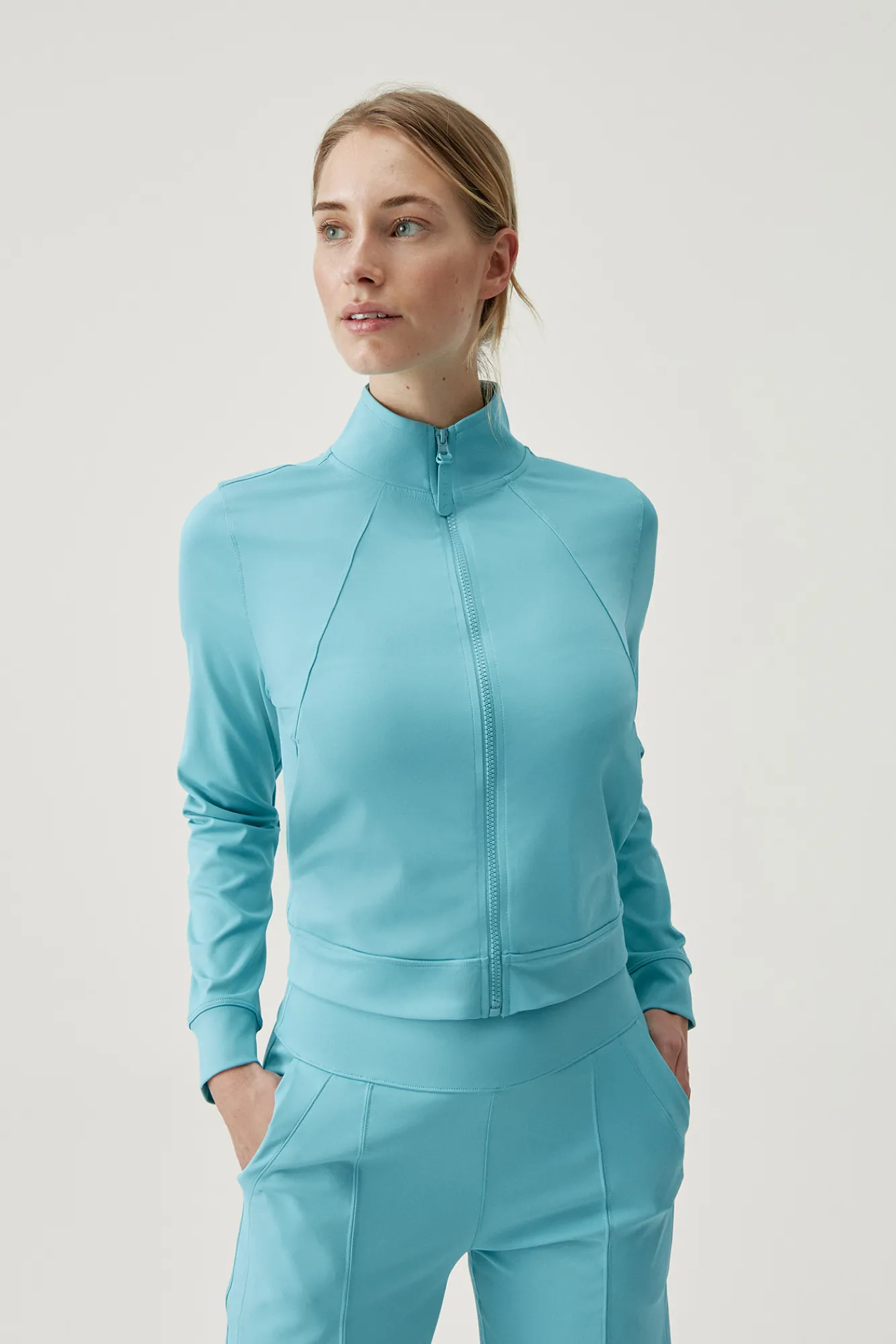 Born Living Yoga Jacket Naoko Provence Turquesa Best