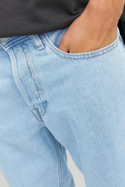 Jack & Jones Jeans Frank Azul Claro Cropped Azul Medio