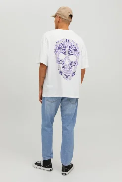 Jack & Jones Jeans Frank Azul Cropped Azul Medio Discount