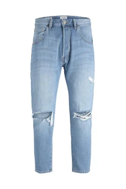 Jack & Jones Jeans Frank Azul Cropped Azul Medio Clearance