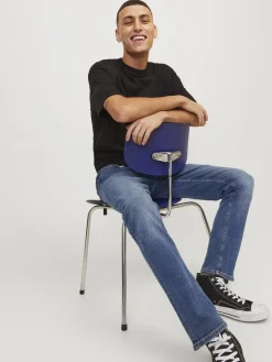 Jack & Jones Jeans Glenn Fit Slim Azul Medio Hot