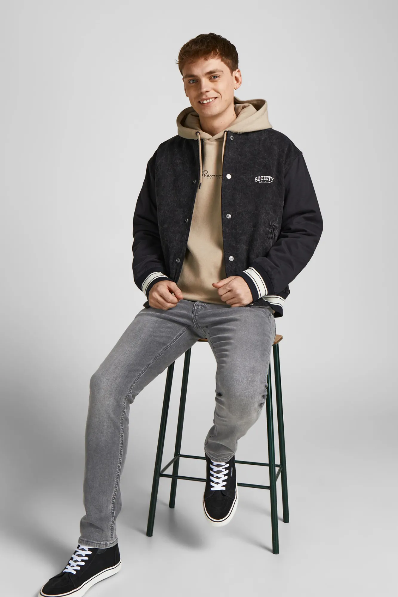 Jack & Jones Jeans Glenn Fit Slim Gris Medio Best
