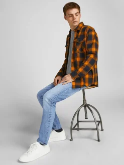 Jack & Jones Jeans Glenn Slim Azul Medio Online