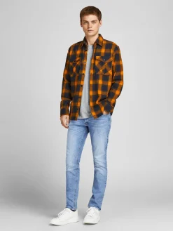 Jack & Jones Jeans Glenn Slim Azul Medio Online