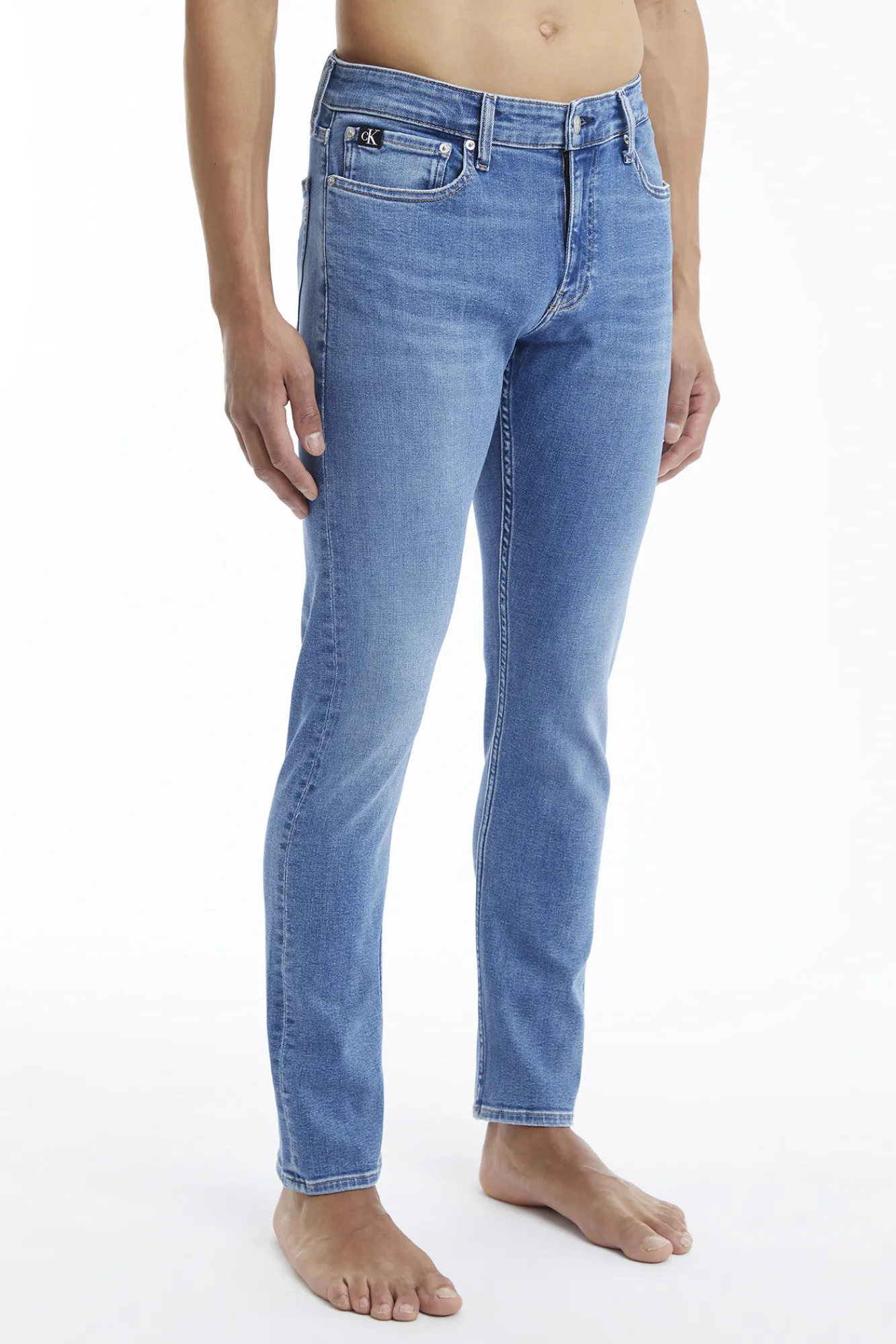 Calvin Klein Jeans Hombre Azul Medio Outlet
