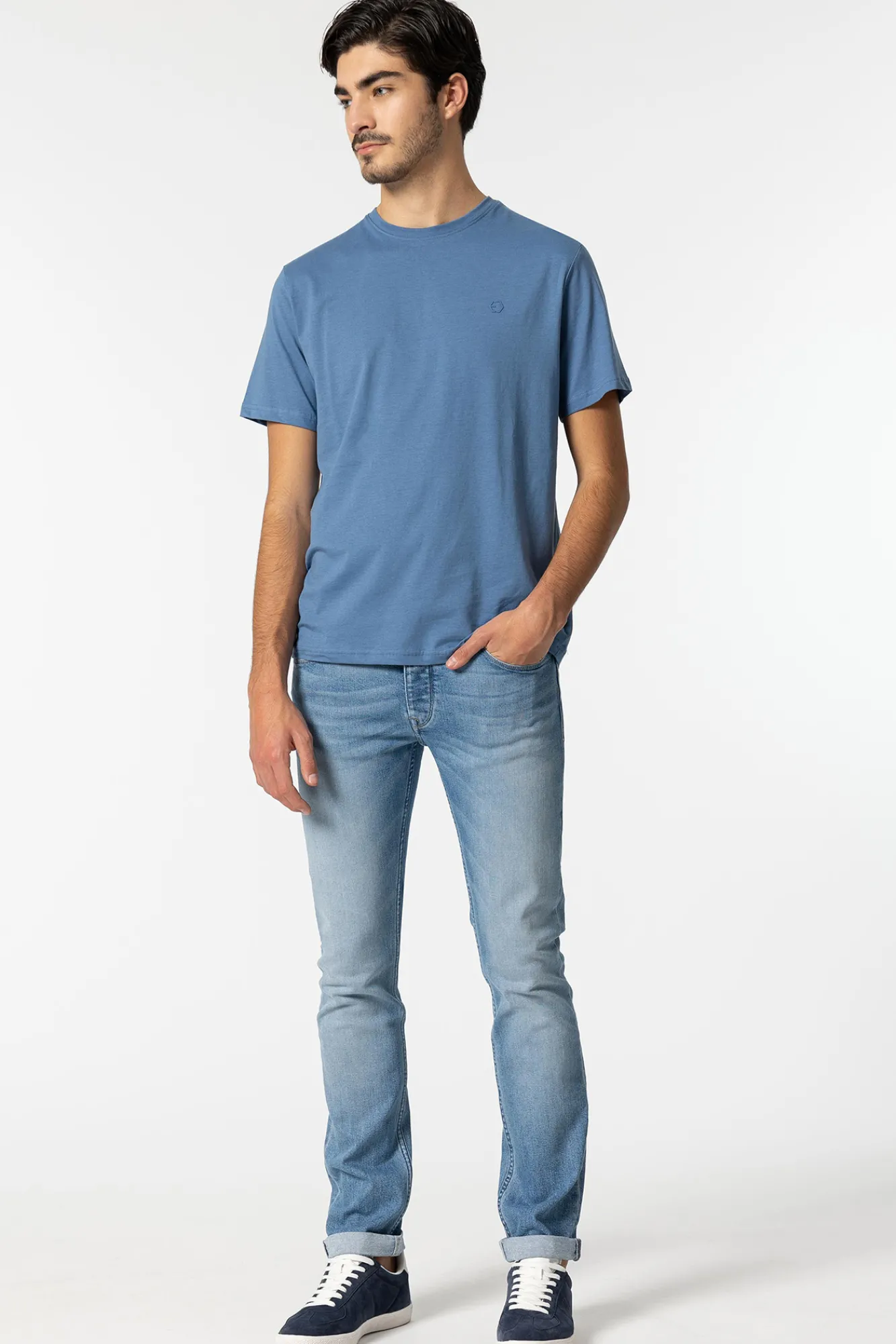 Tiffosi Jeans John Slim Azul Medio Outlet