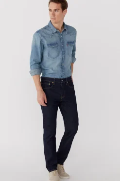 * Jeans Levi’S® 502® Taper Fit Azul Oscuro