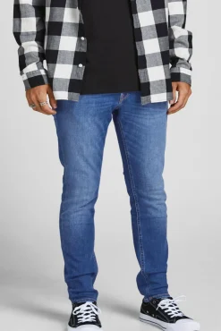 Jack & Jones Jeans Liam Skinny Fit Azul Medio Outlet