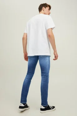 Jack & Jones Jeans Liam Skinny Fit Azul Medio