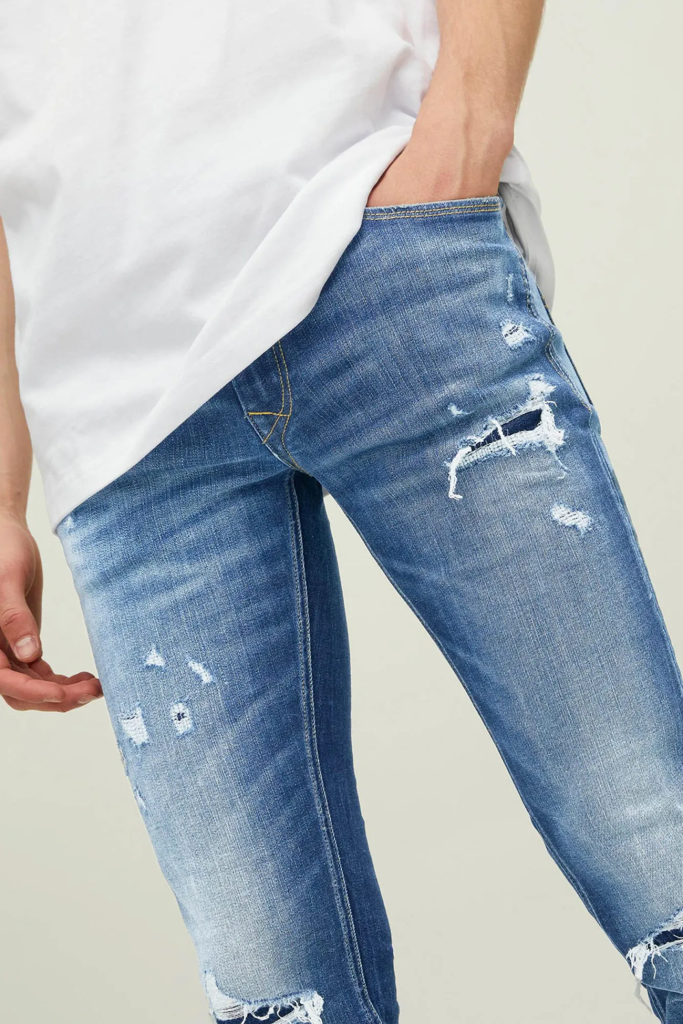 Jack & Jones Jeans Lian Skinny Fit Azul Medio