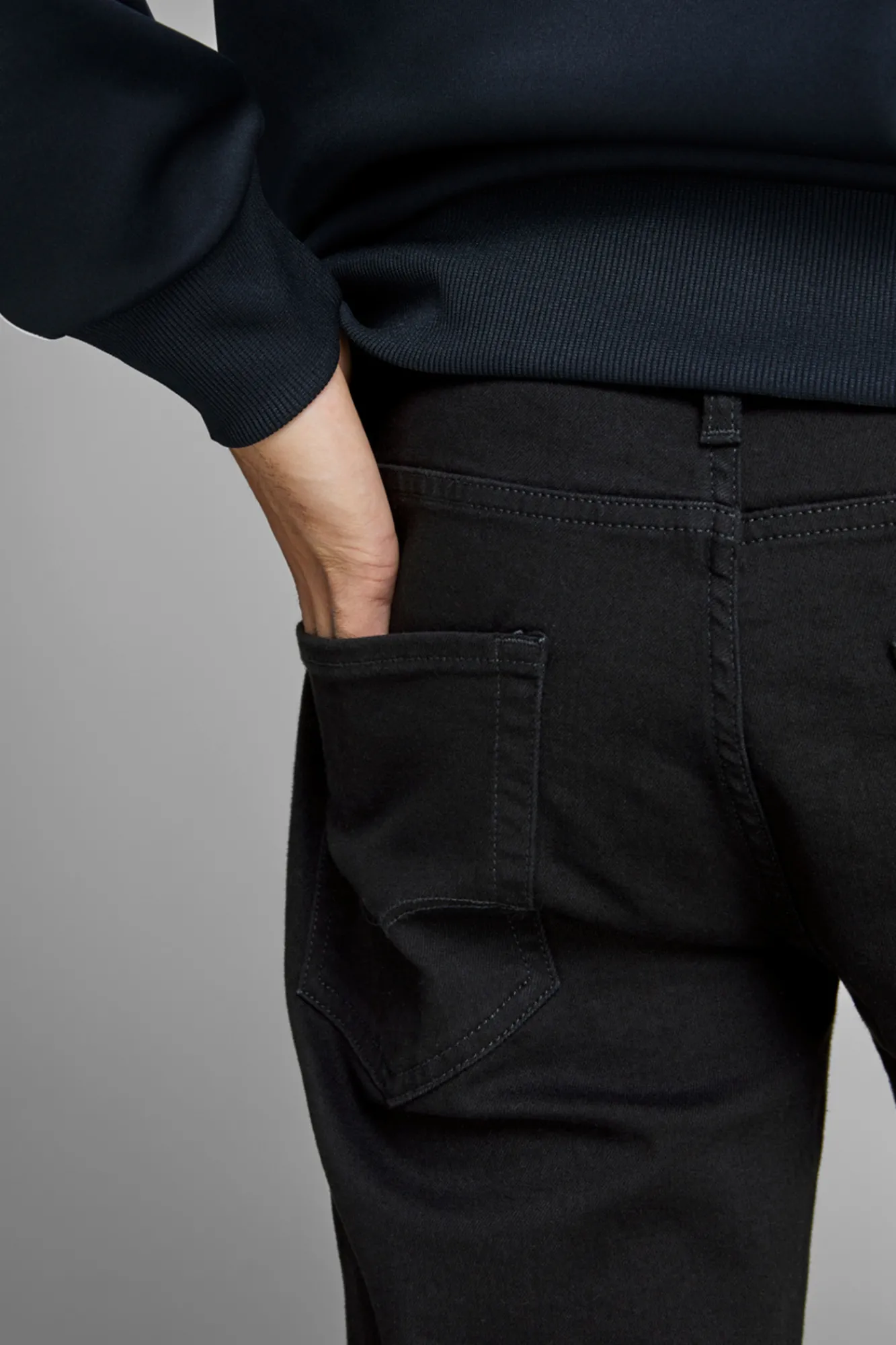 Jack & Jones Jeans Mike Comfort Fit Negro Hot