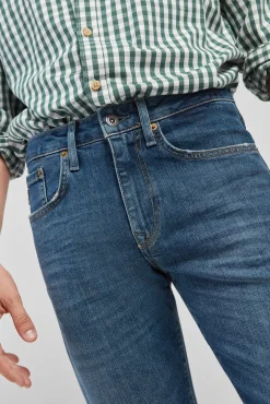 Superdry Jeans Rectos Entallados Vintage Azul Medio Sale